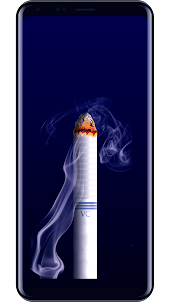 Virtual cigarette for smokers