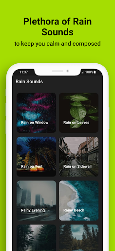 Rain Sounds: Sleep and Relax Screen 3