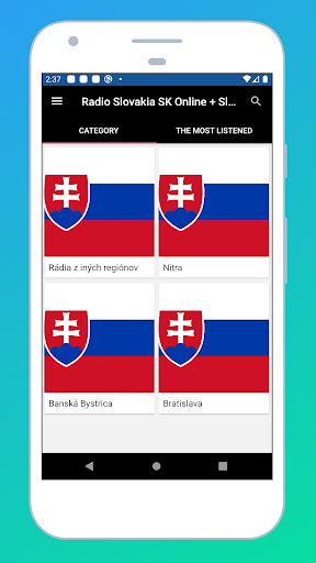 Android application Radio Slovakia + FM Radio SK screenshort
