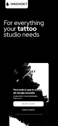 Android application INKONSKY screenshort