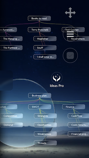 Android application Ideas Mind Mapping screenshort