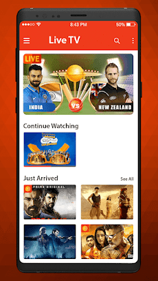THOP TV - Live Cricket TV , Movies Free Guideのおすすめ画像2