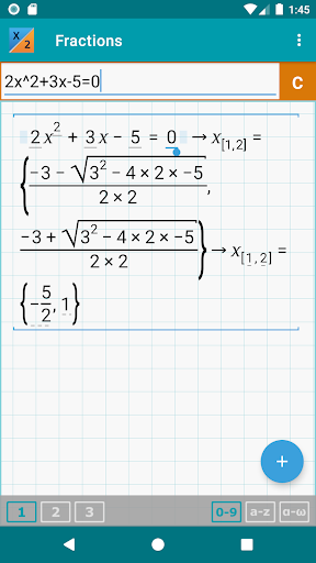 Fraction Calculator + Math Screenshot 4 - AppWisp.com