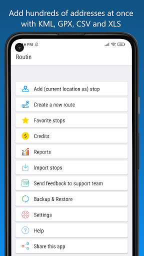 Routin Smart Route Planner 3.0.1 screenshots 1