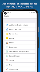 Routin Smart Route Planner