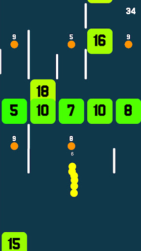 Android application Numbers Vs Snake screenshort