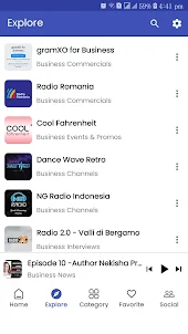 gramXo Radio App