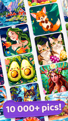 Gallery: Color by number game - Puzzle - games