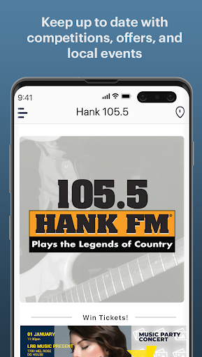 Hank 105.5 Screen 3