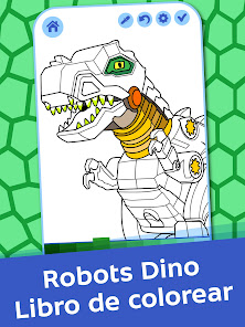 Captura de Pantalla 5 Dinosaurio Robot para niños android