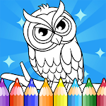 Cover Image of डाउनलोड Animal coloring pages games  APK