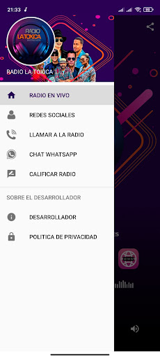 RADIO LA TOXICA Screen 3