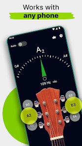 Screenshot 18 Afinador de guitarra preciso android