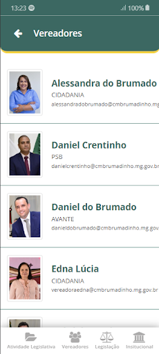 Câmara Municipal de Brumadinho Screen 2