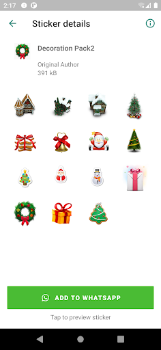 Christmas Stickers Pack Screen 3