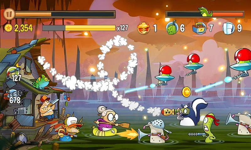 Swamp Attack Mod Apk Download Free