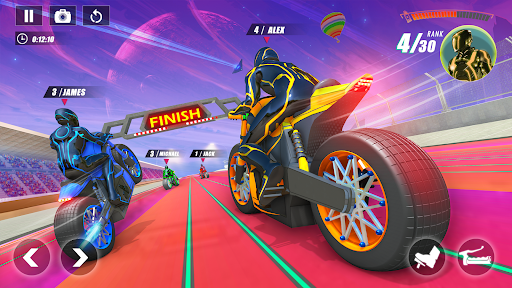 Android application GT Bike Racing Real Bike Game screenshort