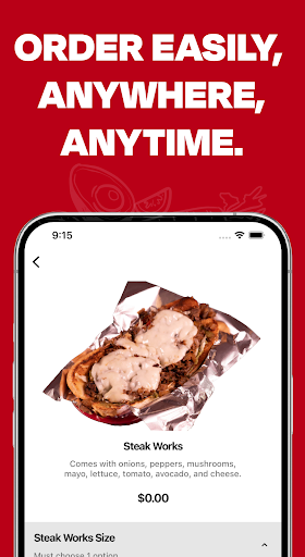 Screenshot of Philly Steak Subs