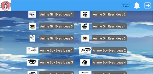 Draw Anime Eyes Ideas 1.0 APK screenshots 6