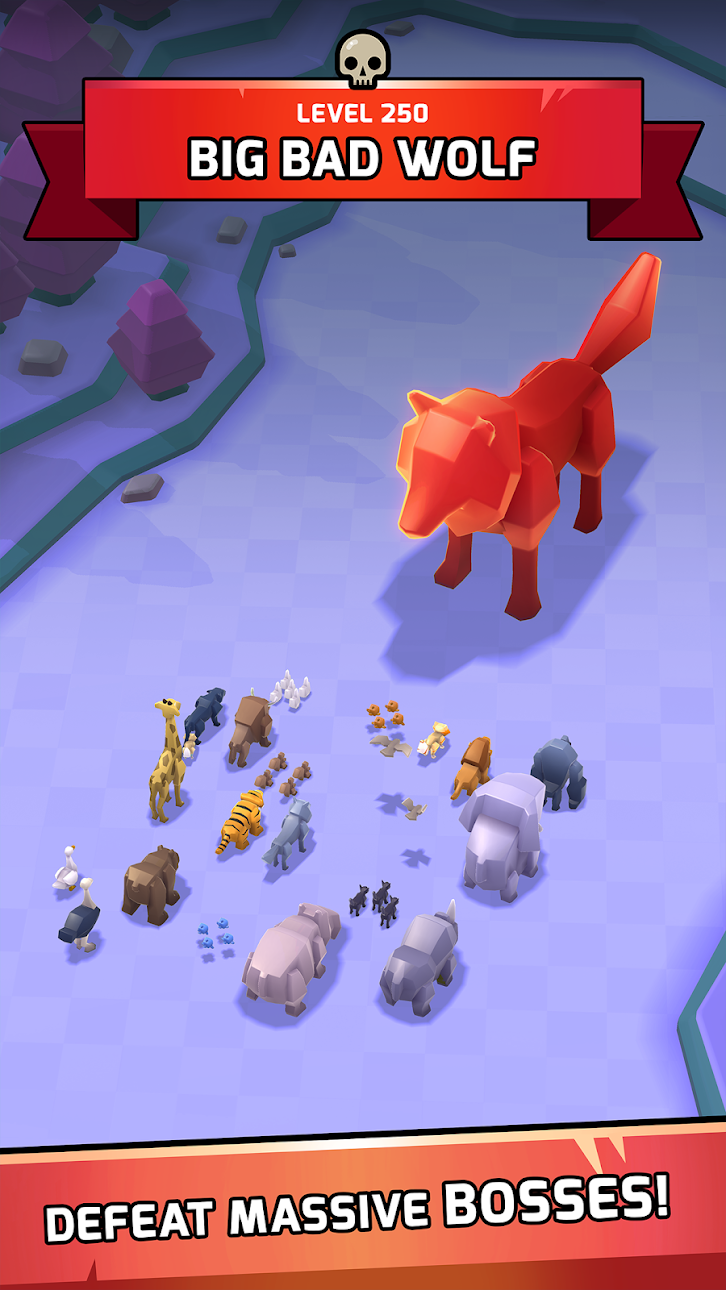 Animal Warfare Mod APK screenshot 4 - Android mod game interface