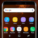 Galaxy S9 orange | Xperia™ Theme icon