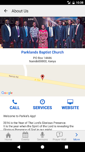 Parklands Baptist Church screenshot 4