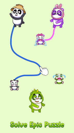 Android application Panda Puzzle: Draw to Home screenshort