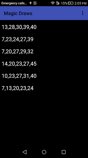 joker lucky numbers Screen 2