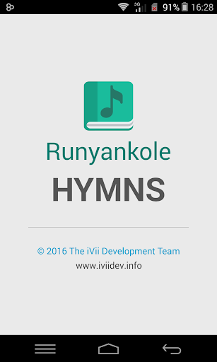 Android application Runyankole Hymns screenshort