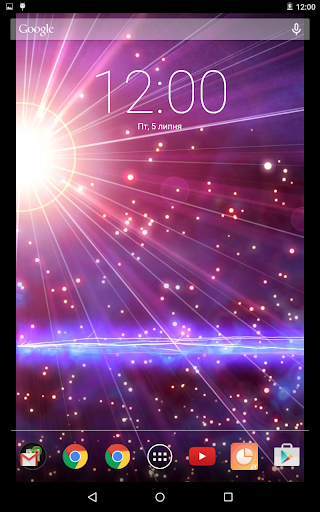 Blue Lightning Flares Video Li