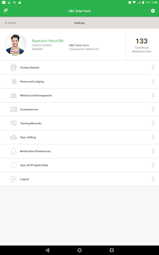 Paperless Construction Screen 2