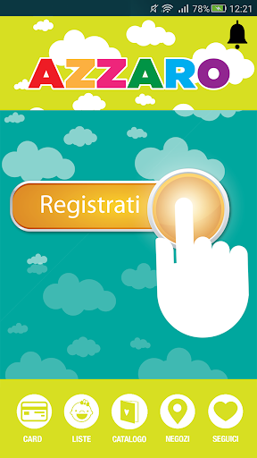 Android application Azzaro screenshort