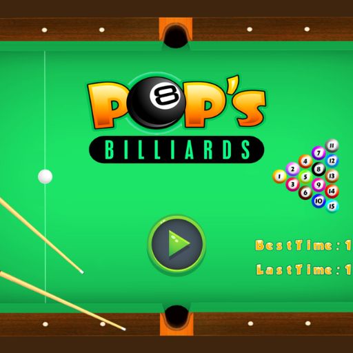 POPS BILLIARDS logo