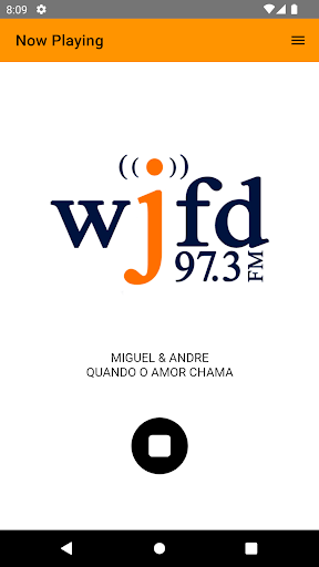 WJFD Radio Screen 3