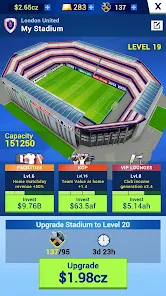 Idle Eleven – Be a millionaire football tycoon v1.25.3 (Money)