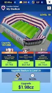 Screenshot Idle Eleven Football tycoon APK