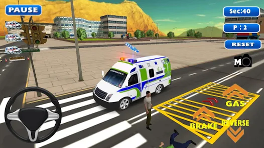 3D Ambulance Rescue Simulator 5