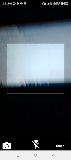 QR Code Reader Screen 3