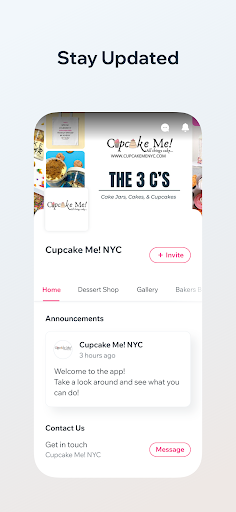 Android application Cupcake Me! NYC screenshort