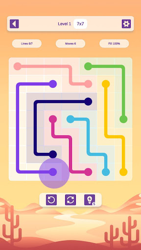 Connect Dots: Flow Puzzle Game Screen 2