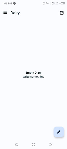 Diary App Screen 3