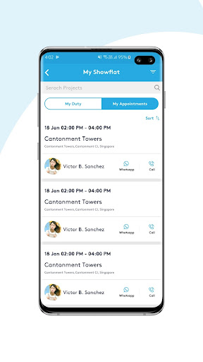PropNex Sales Suite Screen 3