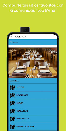 JOB MENU TRABAJO Screen 3
