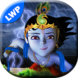 Lord Krishna Lightening LWP icon