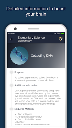 Screenshot of Basic Science Dictionary