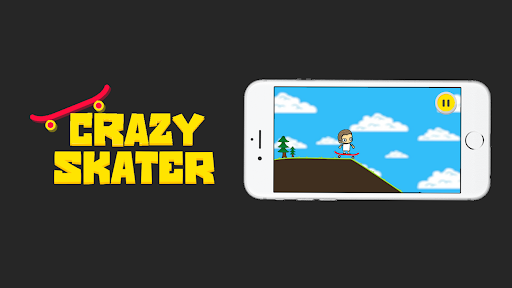 Android application Crazy Skater screenshort