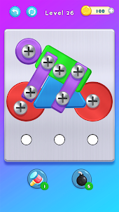 Screw Puzzle：Pin Tricky