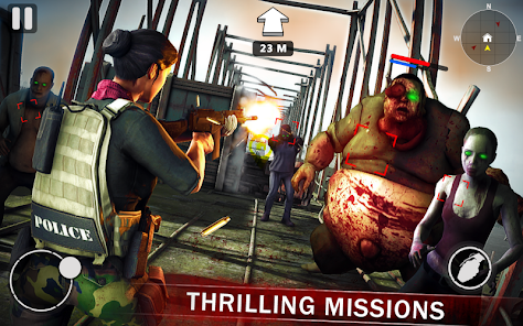 Rise of Dead Trigger Frontline Zombie Shooter screenshots 1