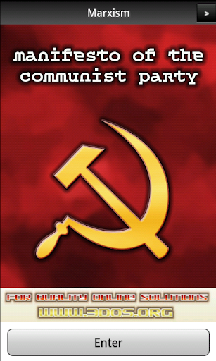 Android application Marx Communist Manifesto screenshort