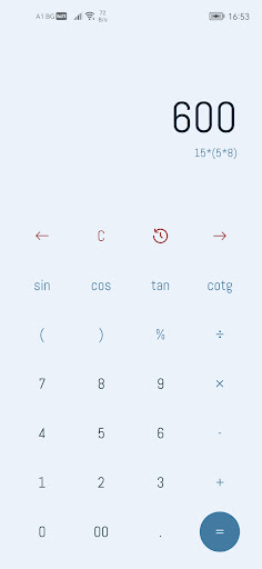 Calculator Screen 2